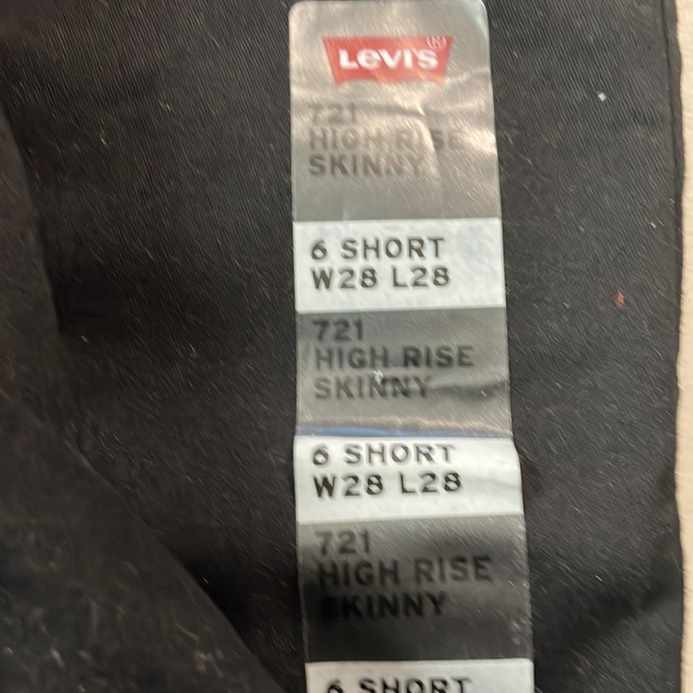 Levi’s 721 high-rise skinny Size W28 L28 - Picture 16 of 16